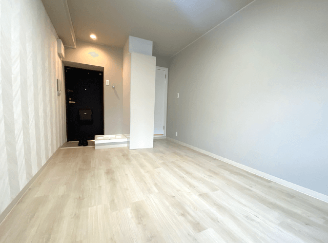 コンパクトな1R/1Kにおける「3点ユニット」の解消と「室内洗濯機置場」の新設 - AFTER 2